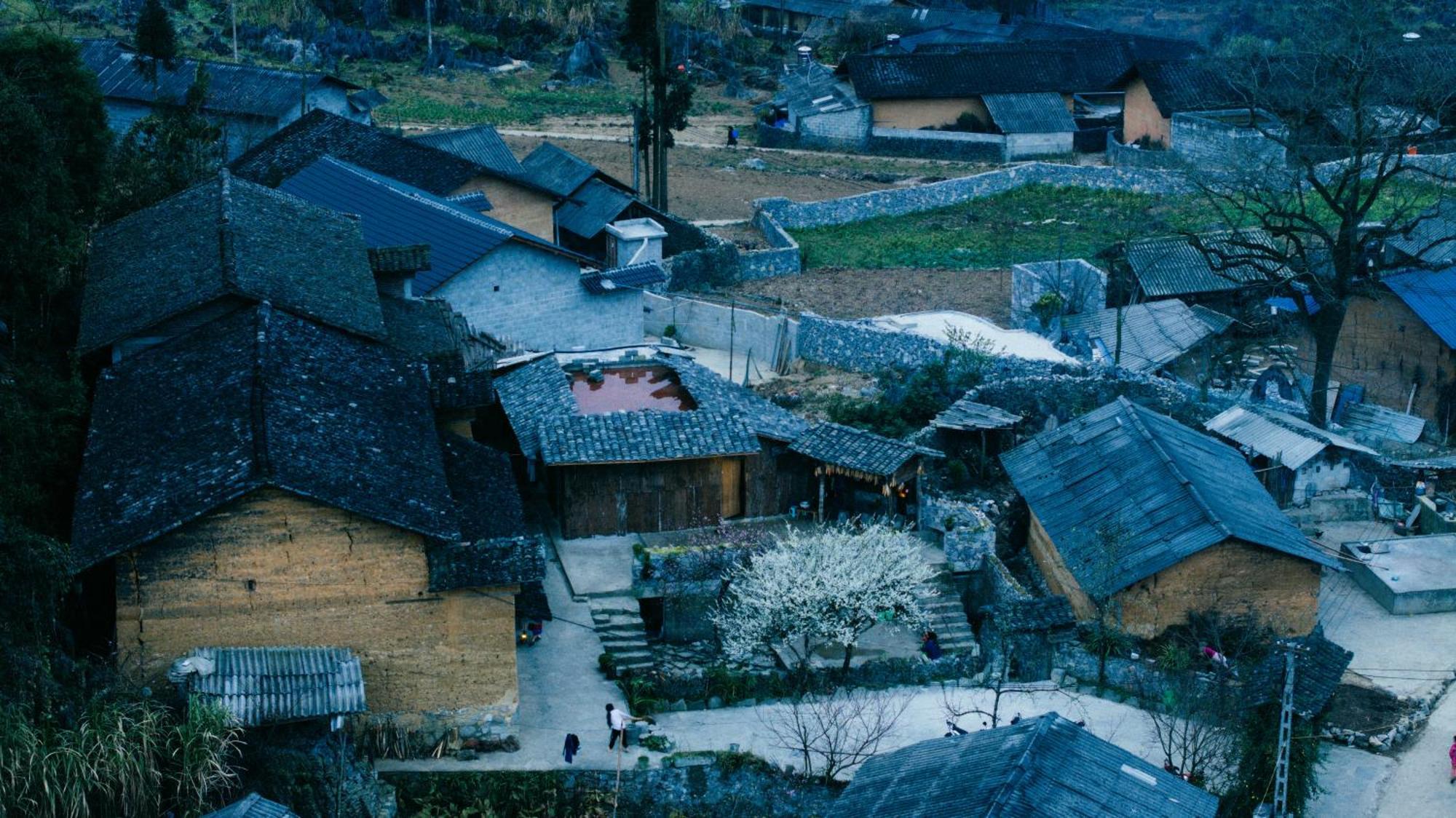 Nha Co Lao Xa Homestay Hmong & Bungalow Air Conditioner Dong Van  Exterior foto